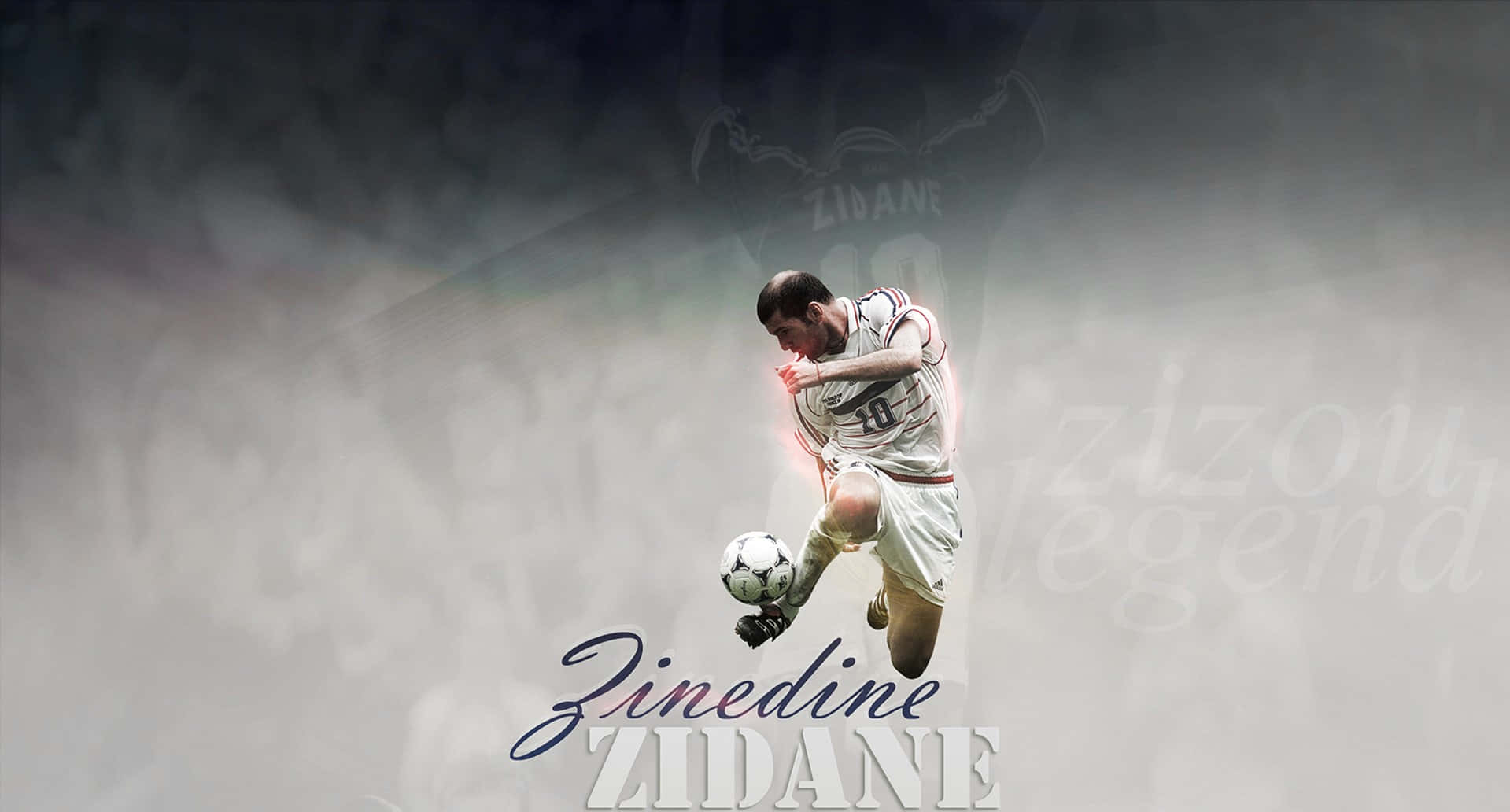 1919x1032 Download Zinedine Zidane Real Madrid FC Photo Background Wallpaper