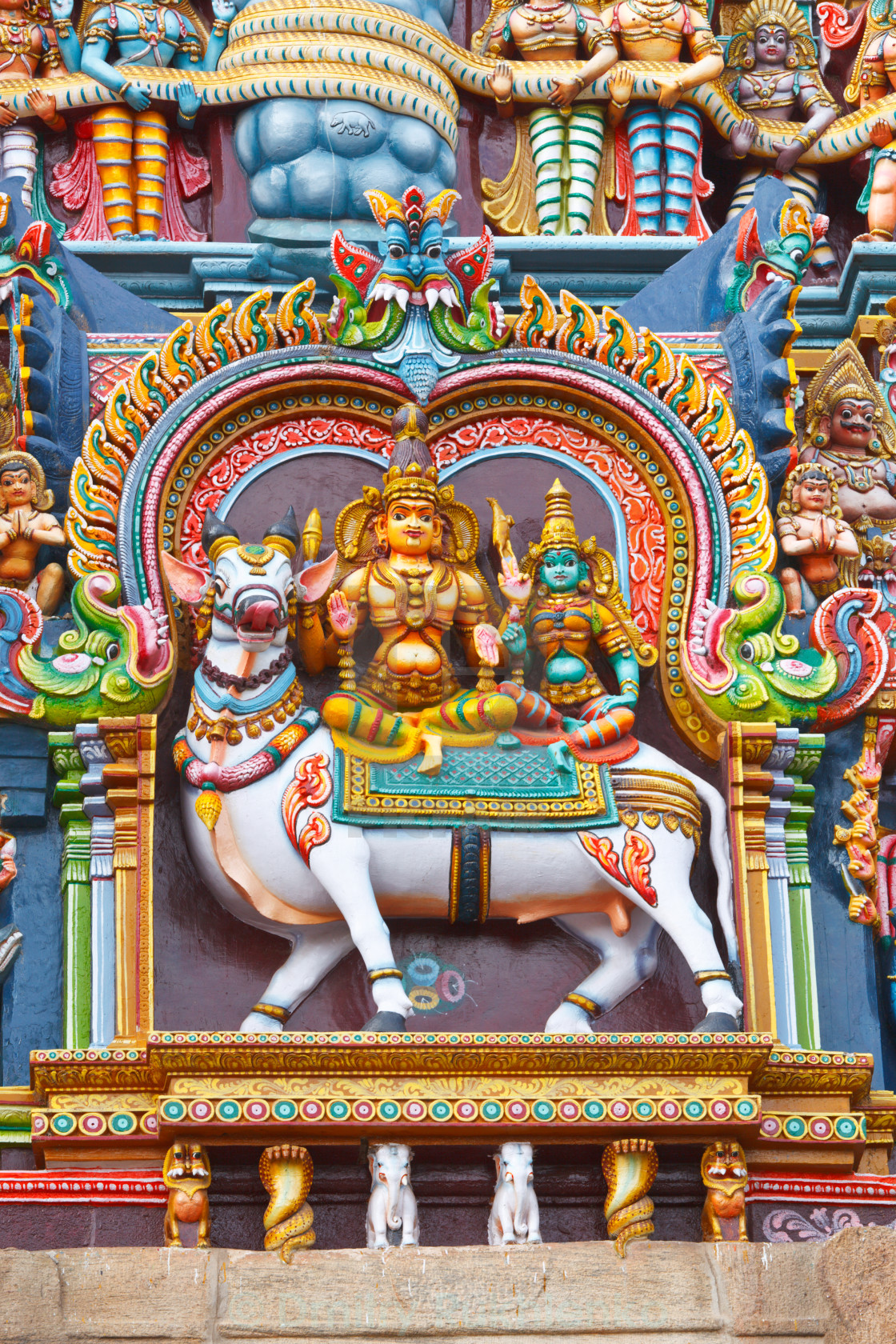 1120x1680 Shiva Parvati Temple Photo: Licence or Print