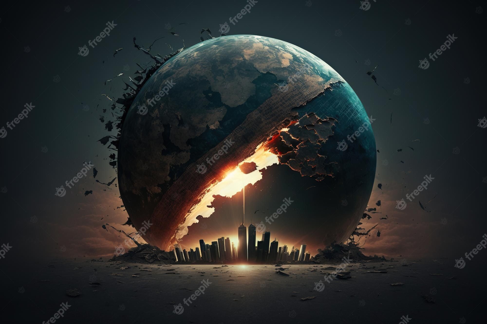 2000x1333 Destroyed Planet Image