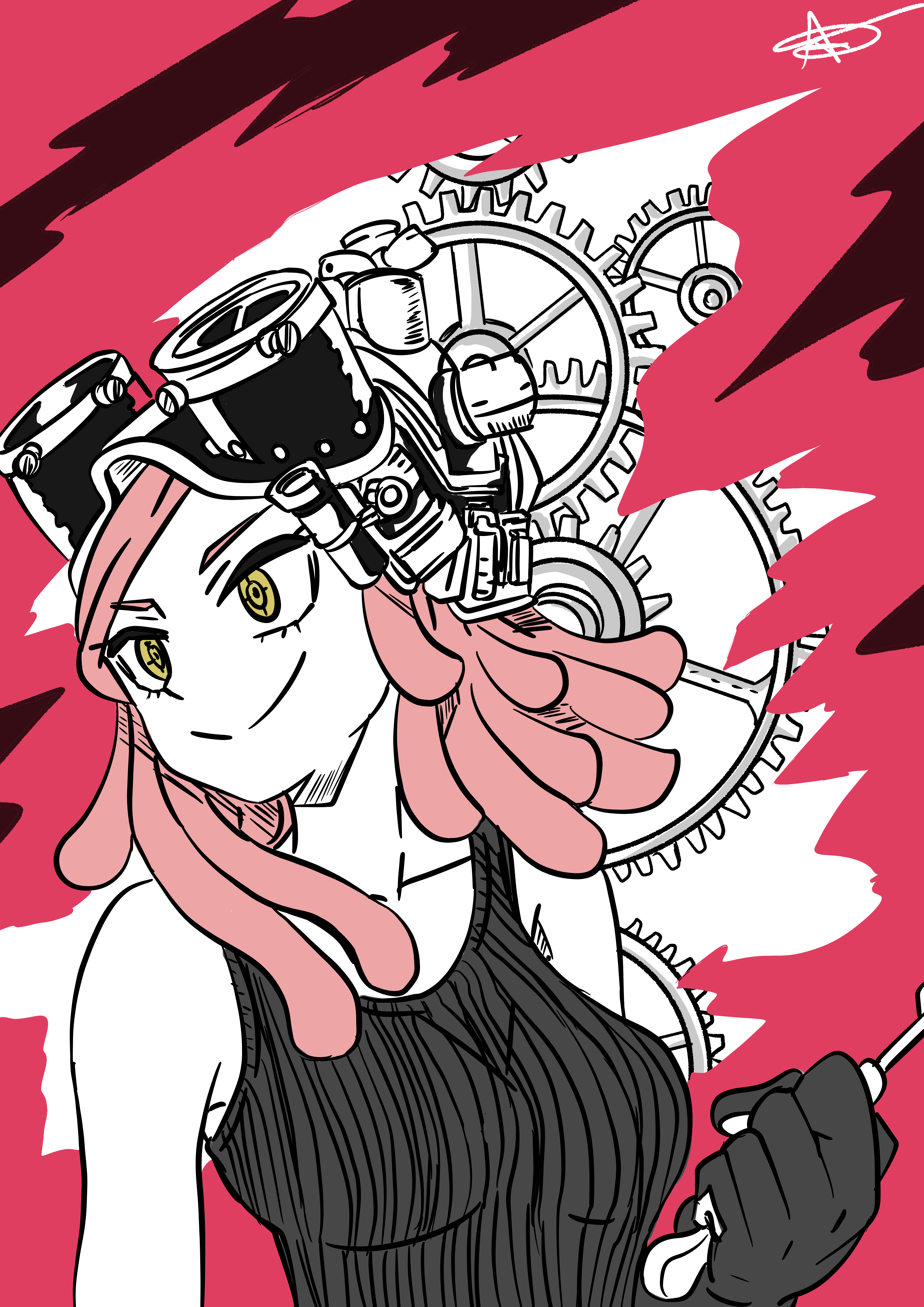 4961x7015 Hatsume Mei WD Project ART street