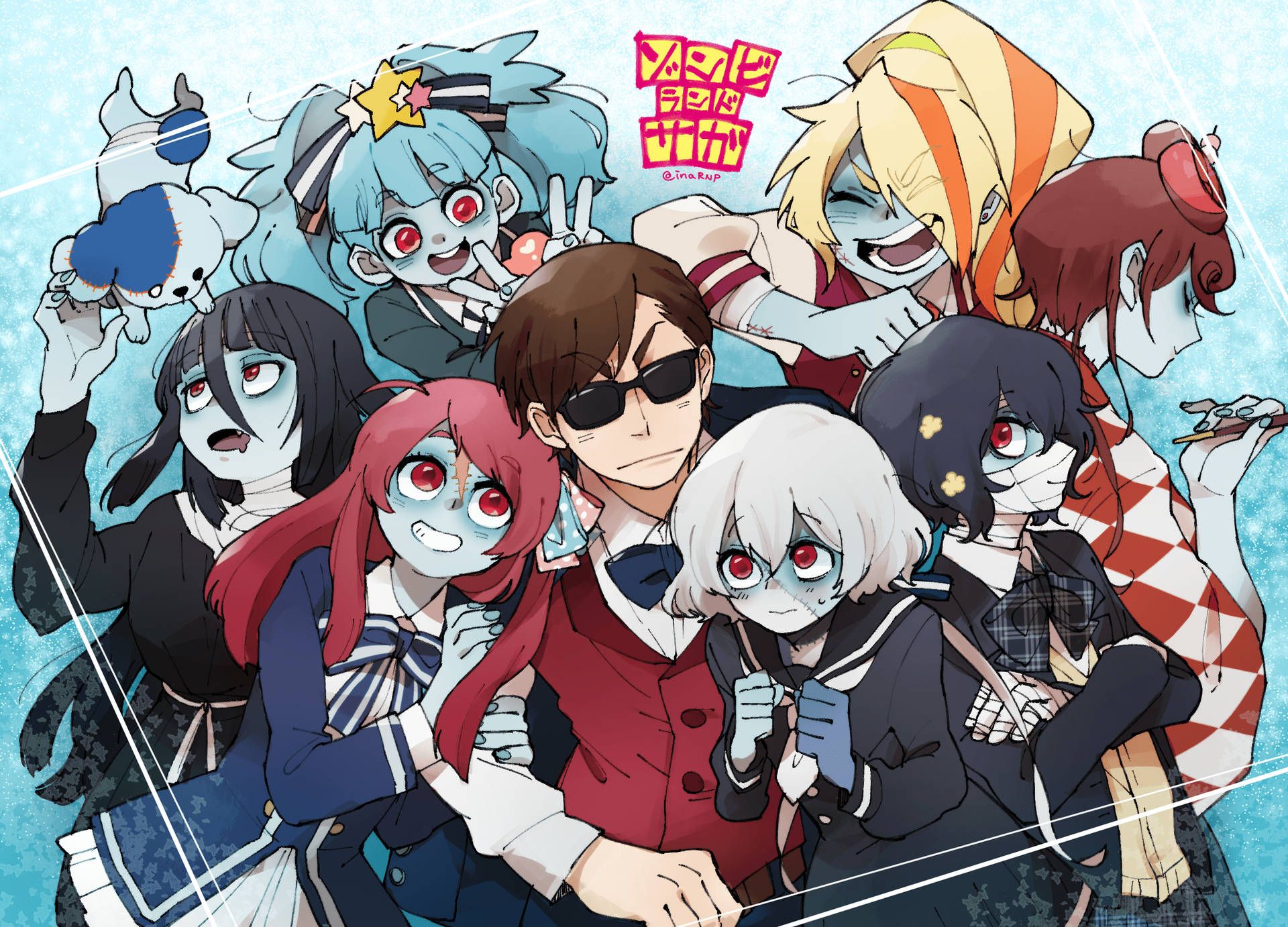 1920x1382 Zombie Land Saga Wallpaper