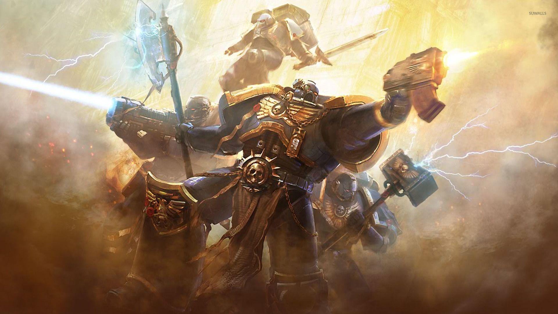 1920x1080 Warhammer 40000 Space Marine HD Wallpaper