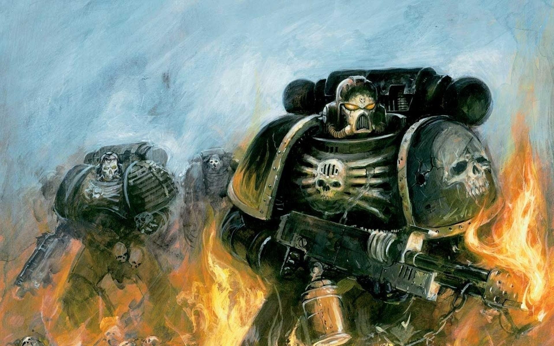 1920x1200 Space Marine Wallpaper