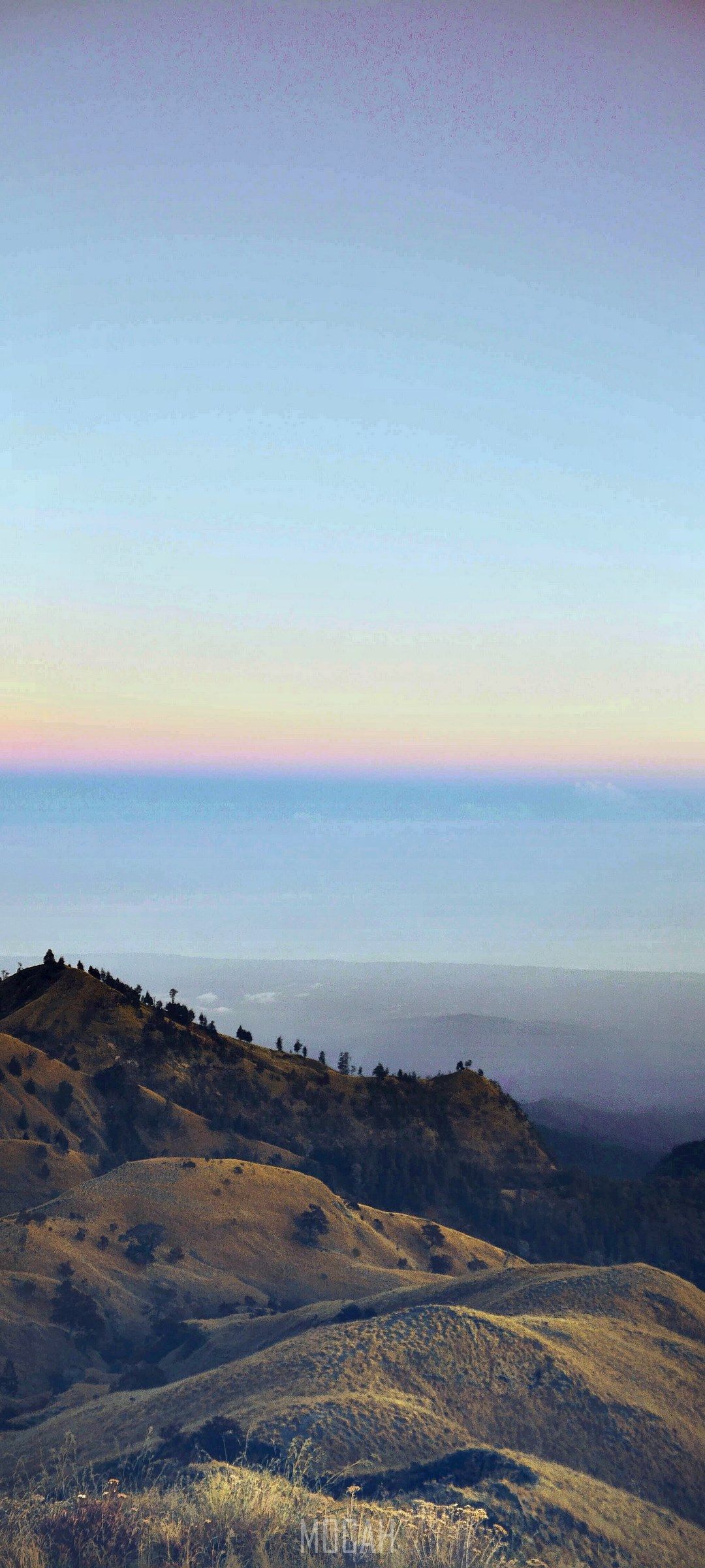 1080x2400 the green side of mt_ rinjani, Samsung Galaxy A31 screensaver, 1080x2400 Gallery HD Wallpaper