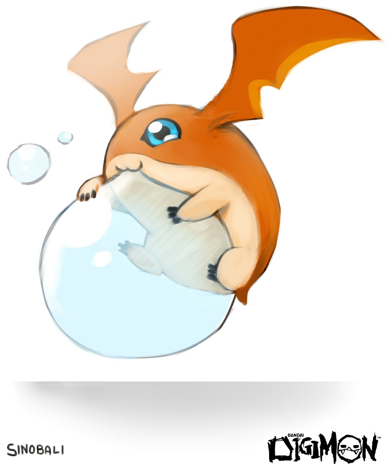 1280x1555 PATAMON Quick daily digimon sketch- day 27 More digimon back at my page. Digimon wallpaper, Digimon digital monsters, Digimon adventure tri