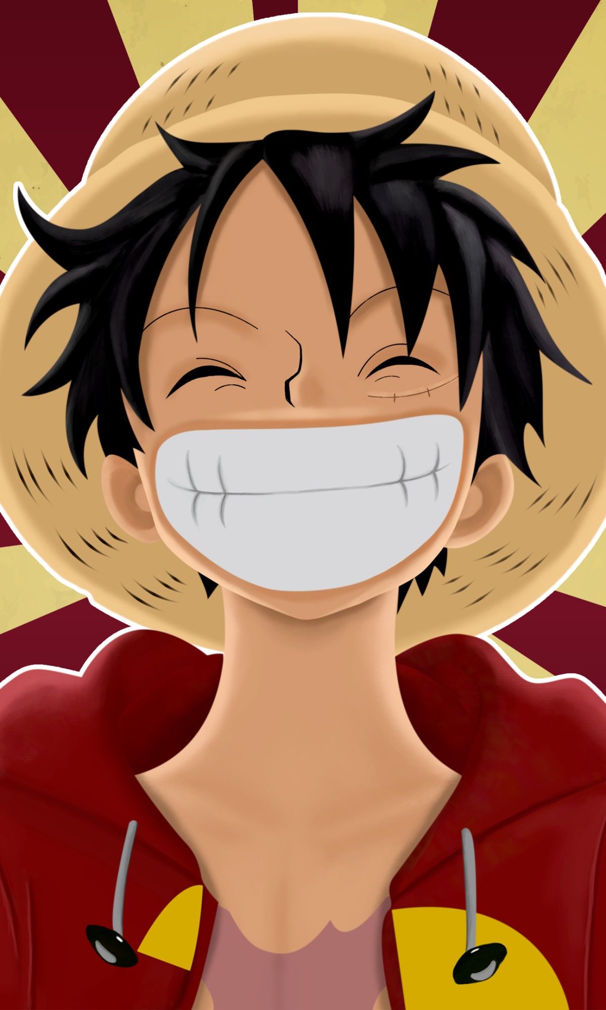 1200x2000 Wallpaper / Anime One Piece Phone Wallpaper, Monkey D. Luffy, Straw Hat, 1200x2000 free download