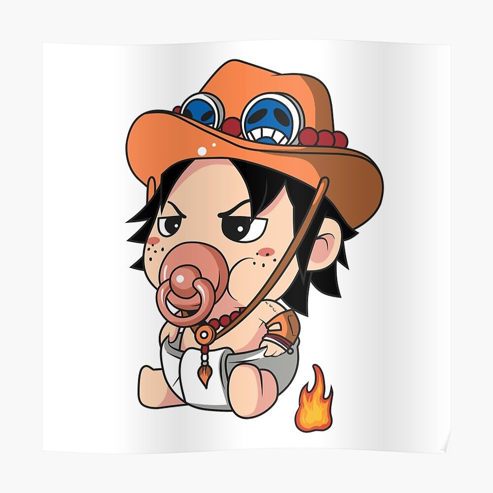 1000x1000 BABY PORTGAS D ACE Sticker