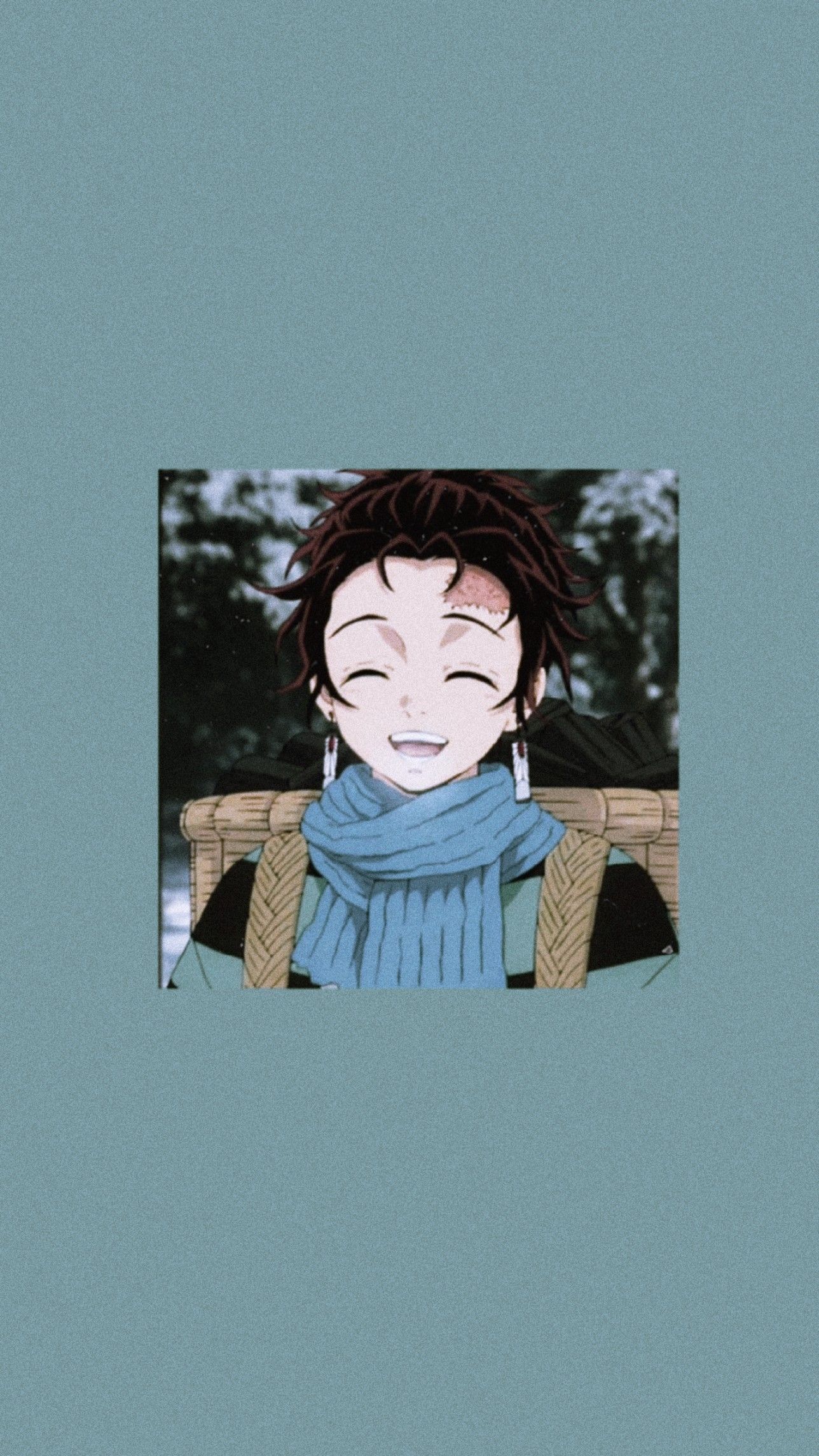 1288x2289 Tanjiro Smile Wallpaper