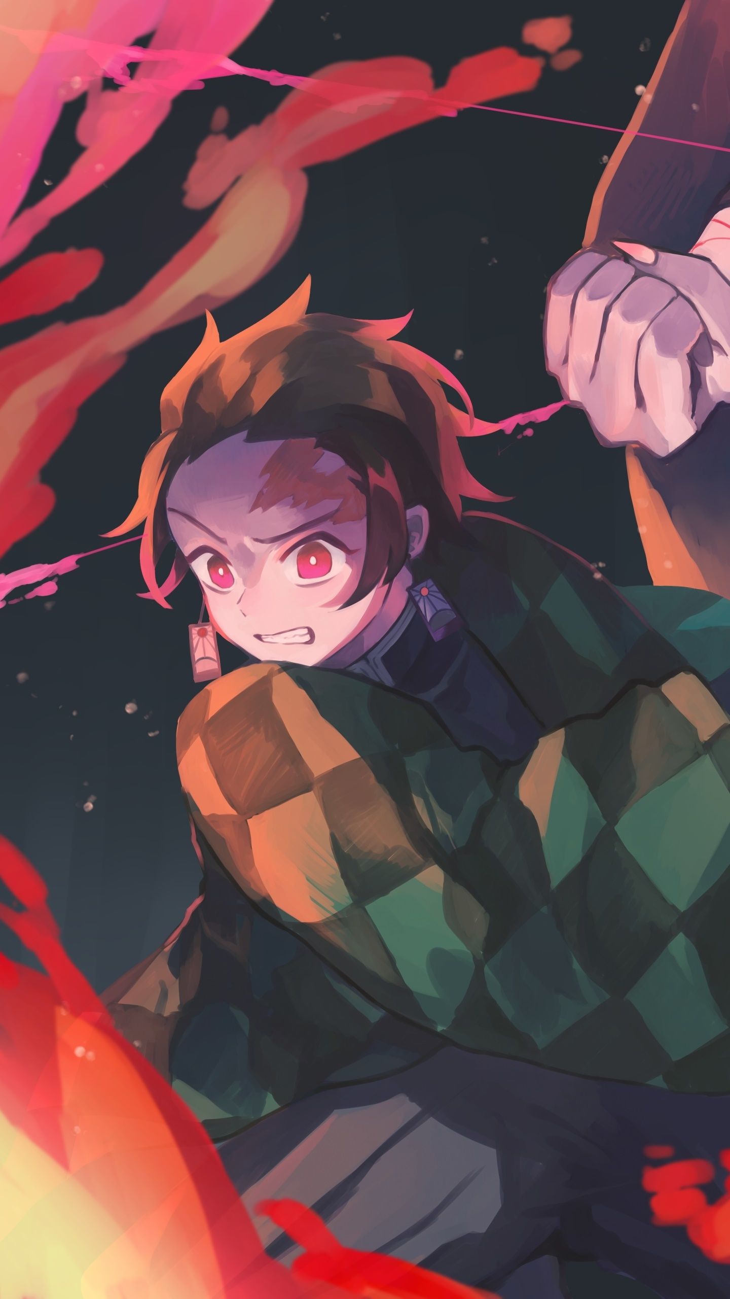 1440x2560 Wallpaper / Anime Demon Slayer: Kimetsu no Yaiba Phone Wallpaper, Tanjiro Kamado, 1440x2560 free download