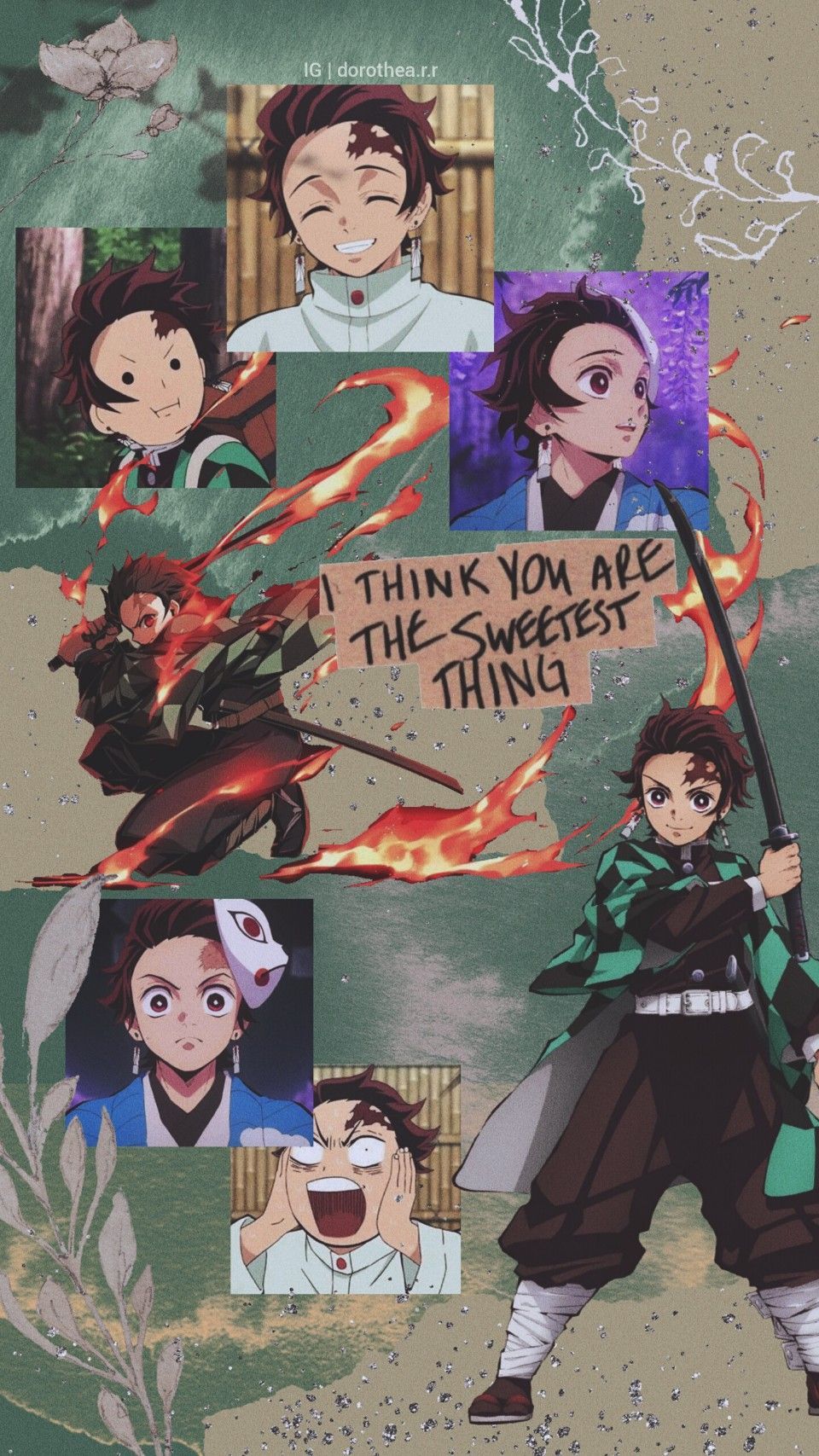 960x1707 Kamado Tanjiro aesthetic wallpaper. Cute anime wallpaper, Friend anime, Anime