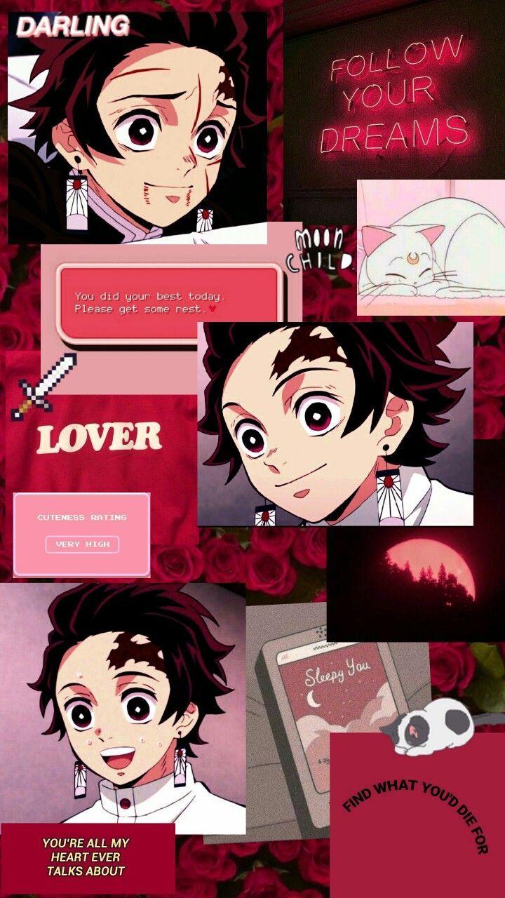 720x1280 Tanjiro Kamado aesthetic. Anime wallpaper, Anime, Slayer anime
