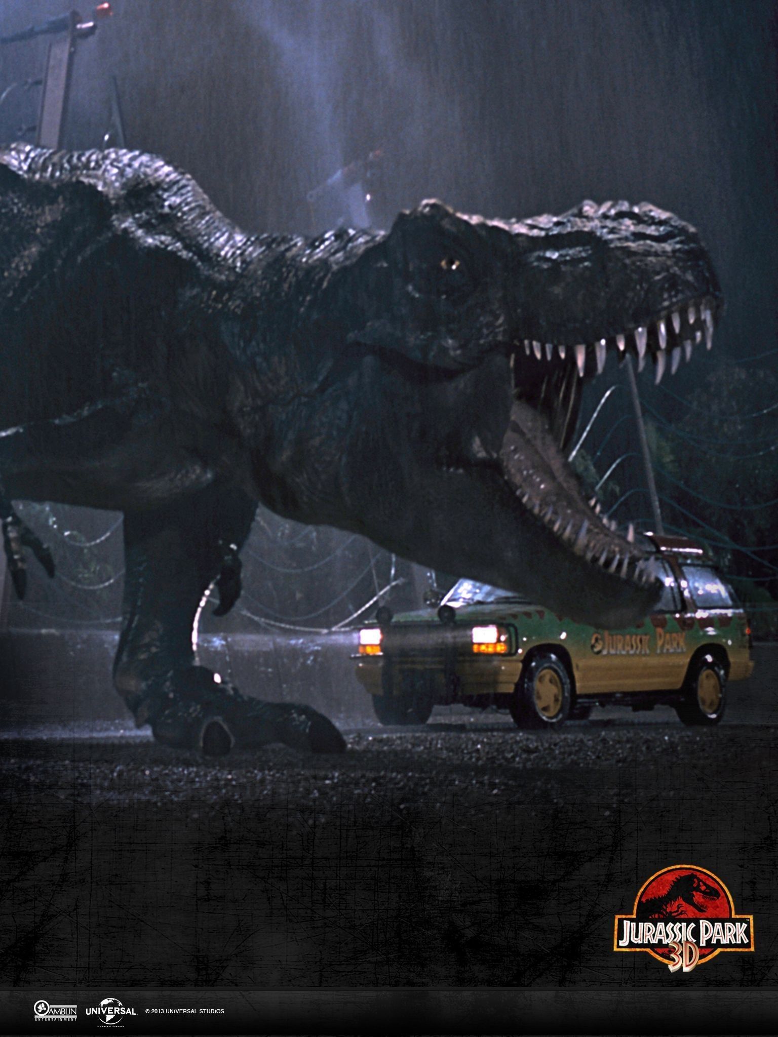 1536x2048 Jurassic World T Rex Wallpaper