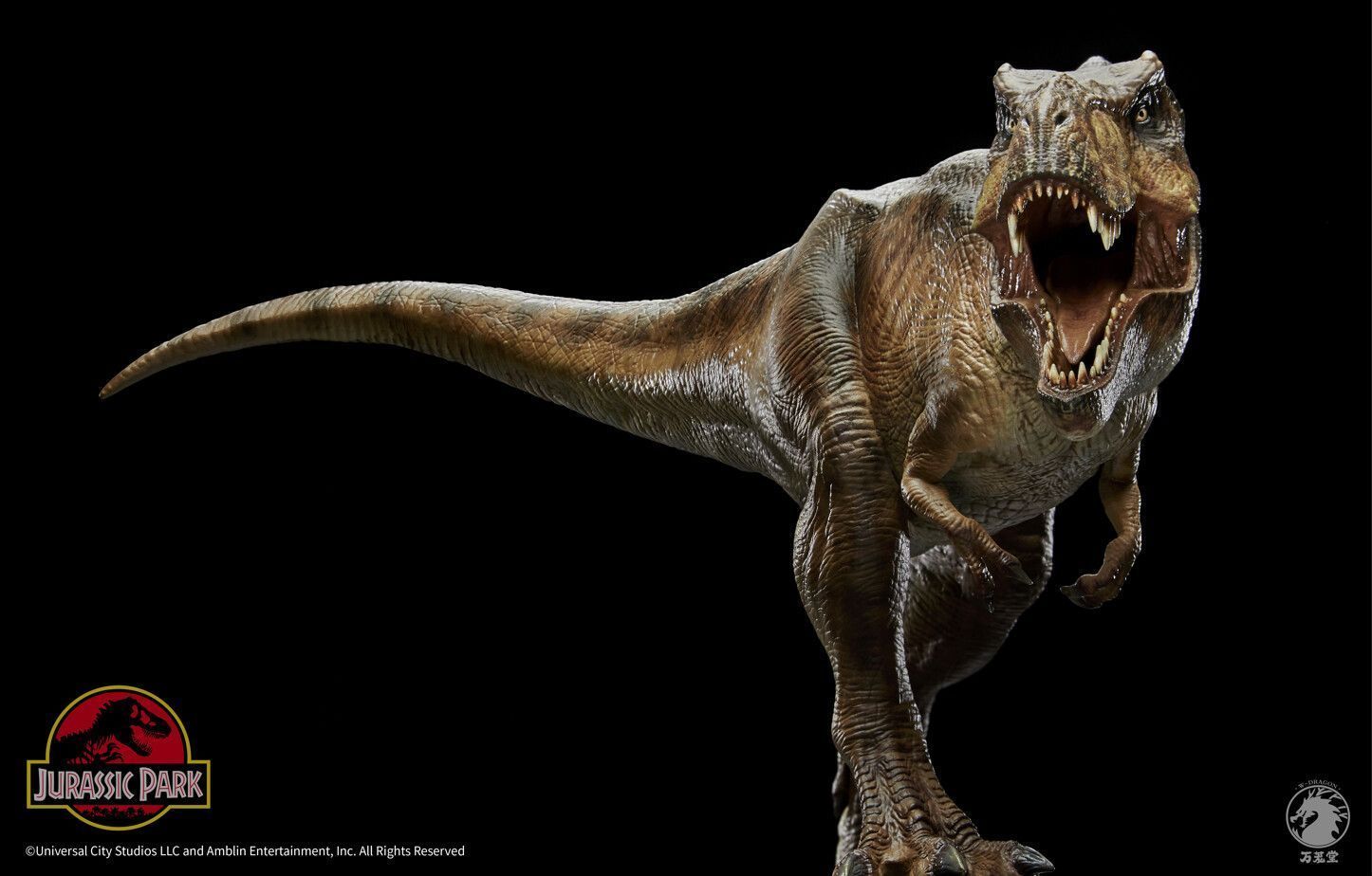 1446x924 Jurassic Park T Rex “Rexy” W Dragon