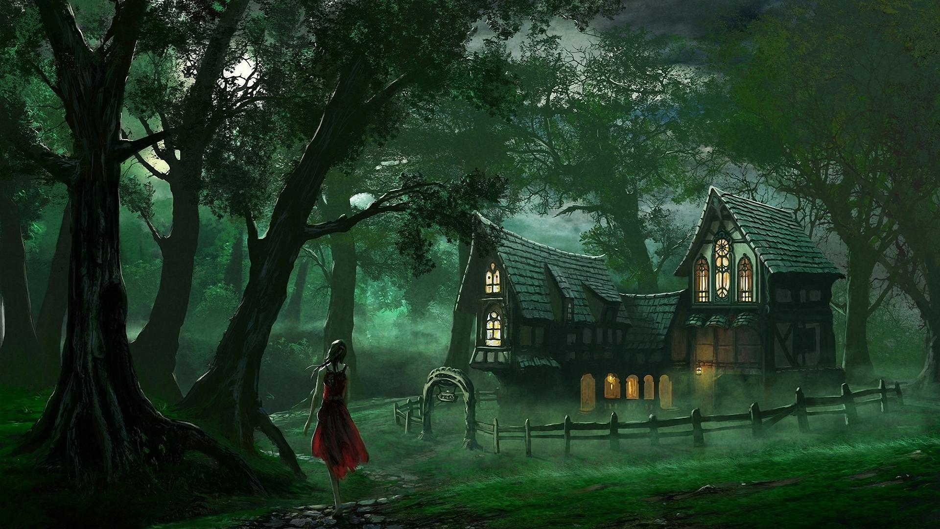 1920x1080 Free download Alone Girl In Jungle House Wallpaper [1920x1080] for your Desktop, Mobile & Tablet. Explore Jungle Wallpaper for Home. Jungle Background, Jungle Wallpaper, Jungle Book Wallpaper
