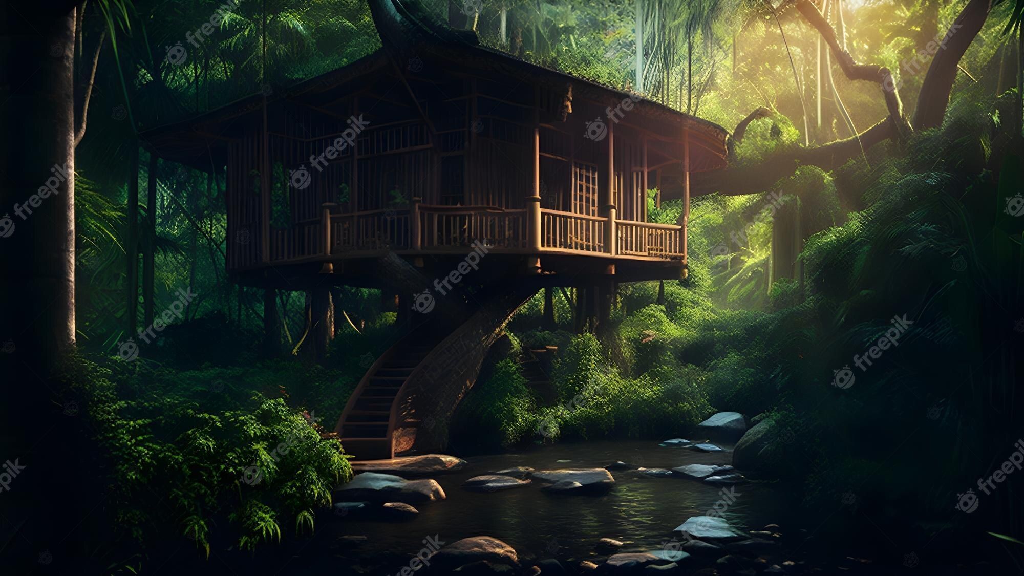Jungle House Wallpapers Top Free Jungle House Backgrounds