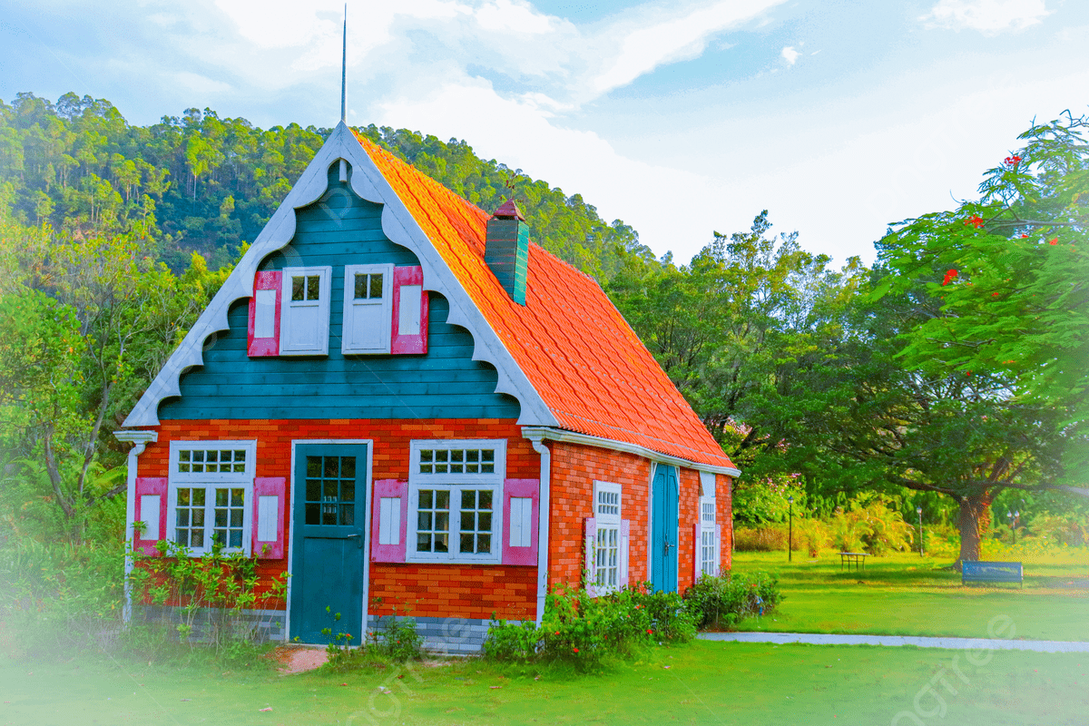 1200x800 Fairy Tale Dream Jungle House Background, Dream, Beautiful, Small Fresh Background Image And Wallpaper for Free Download