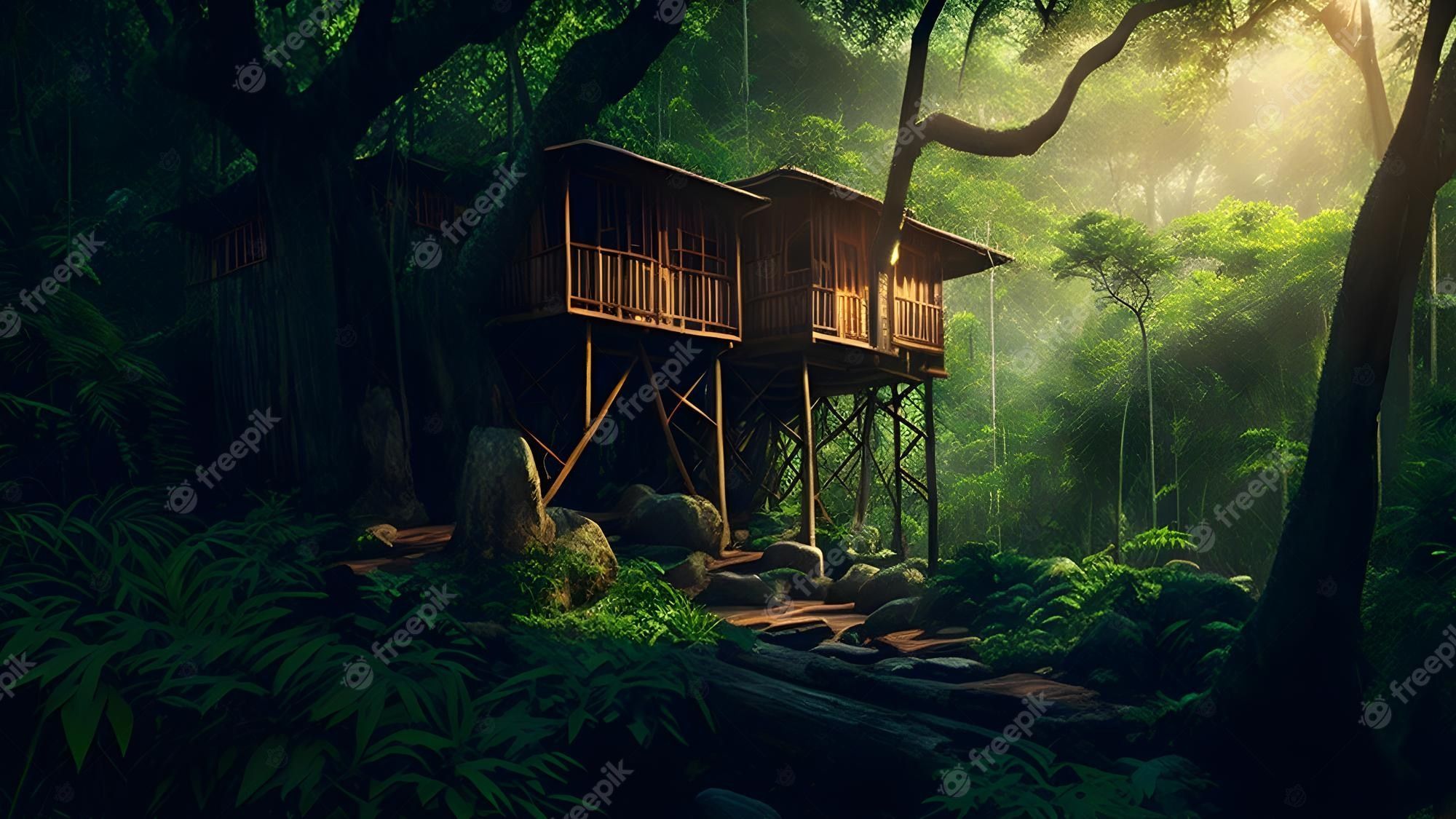 2000x1125 Jungle House Image