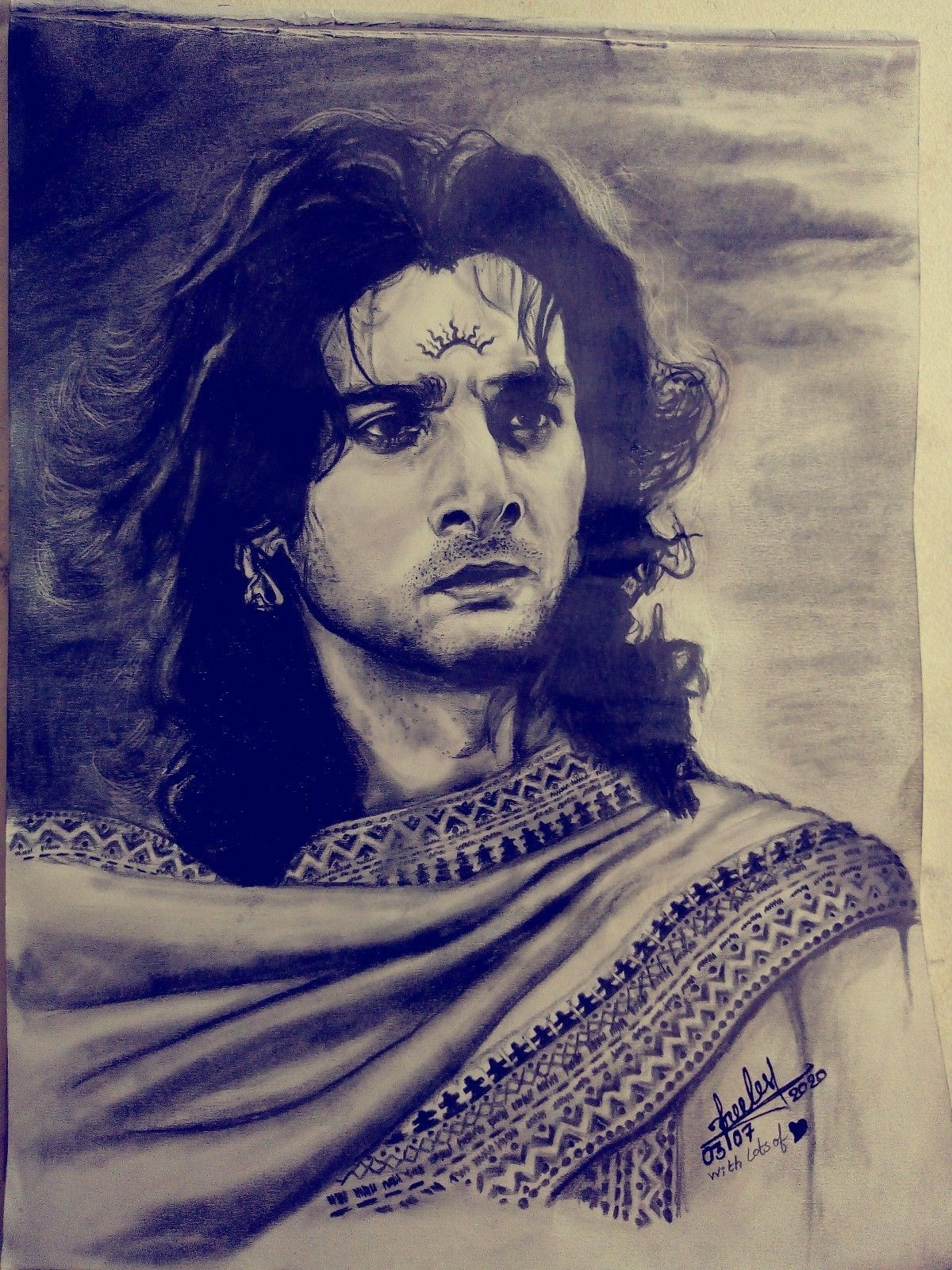 1200x1600 Karna drawing. Portrait sketches, Marvel superhero posters, Great warrior
