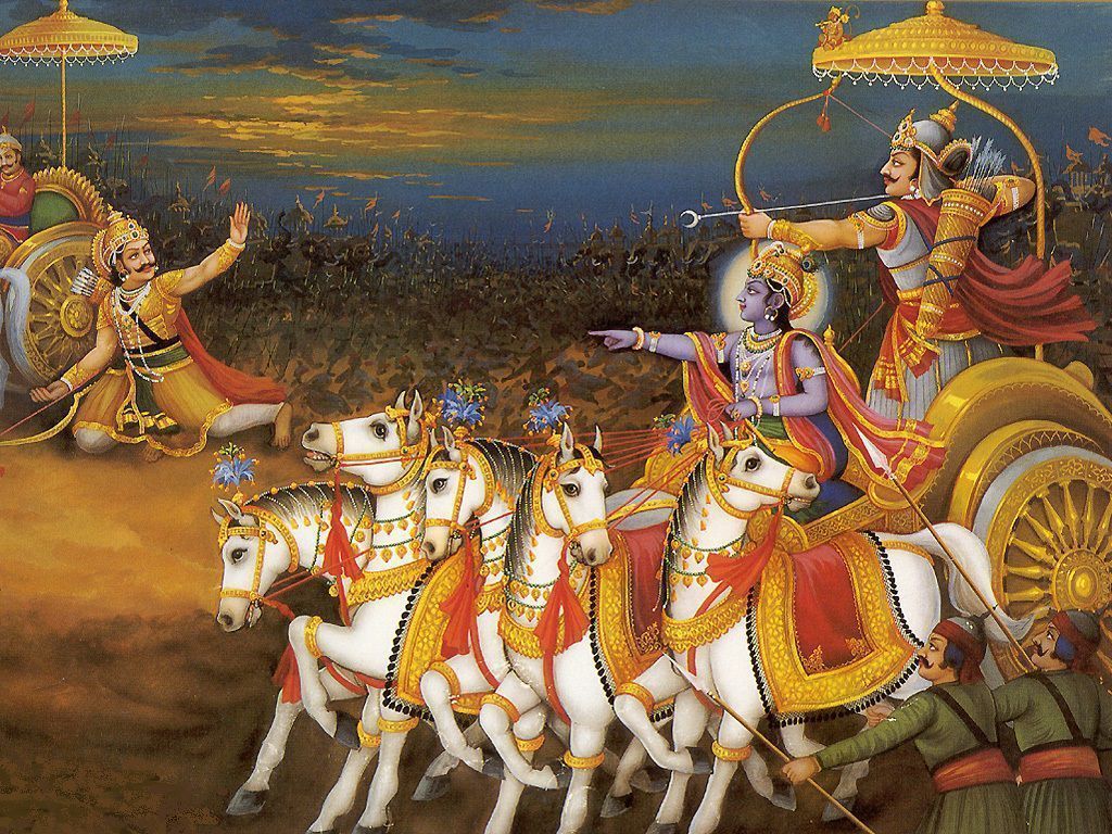1024x768 The Story of Karna's Death in Mahabharata