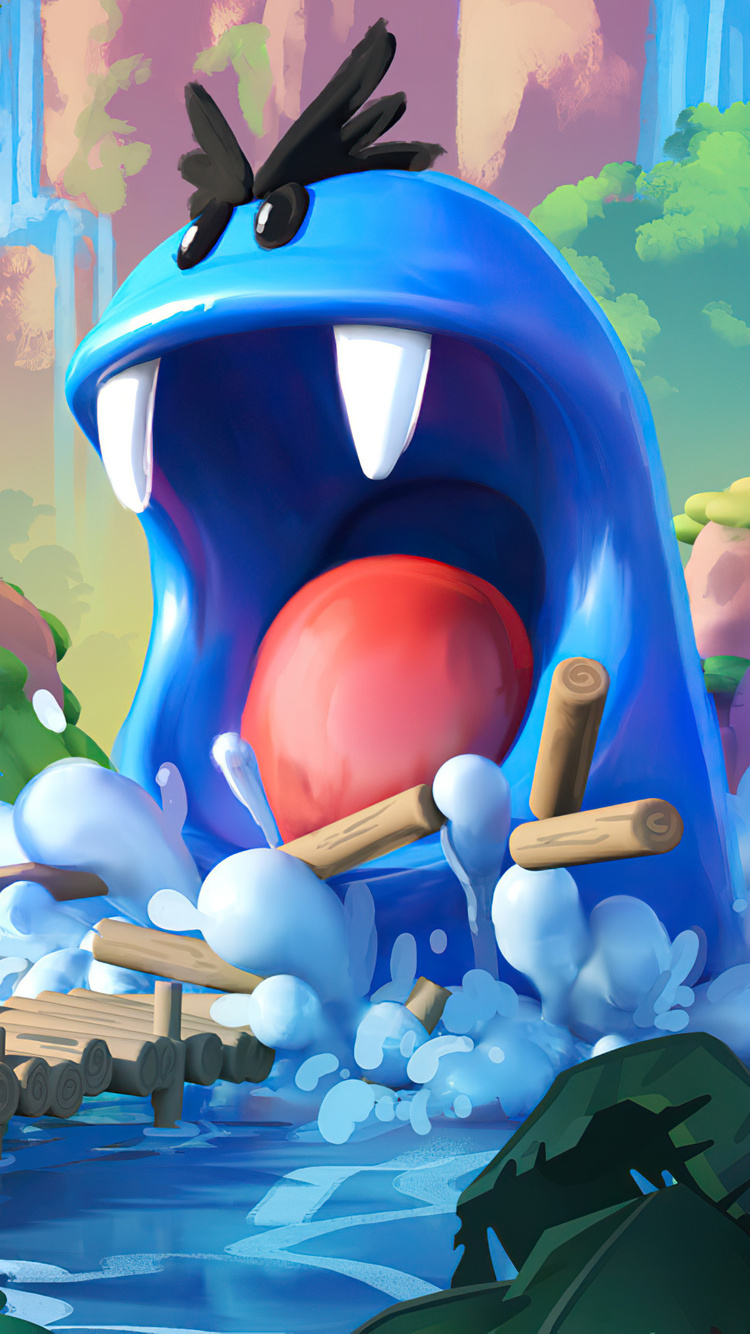 750x1334 Yoshis Island Remastered Concept Art iPhone iPhone 6S, iPhone 7 HD 4k Wallpaper, Image, Background, Photo and Picture