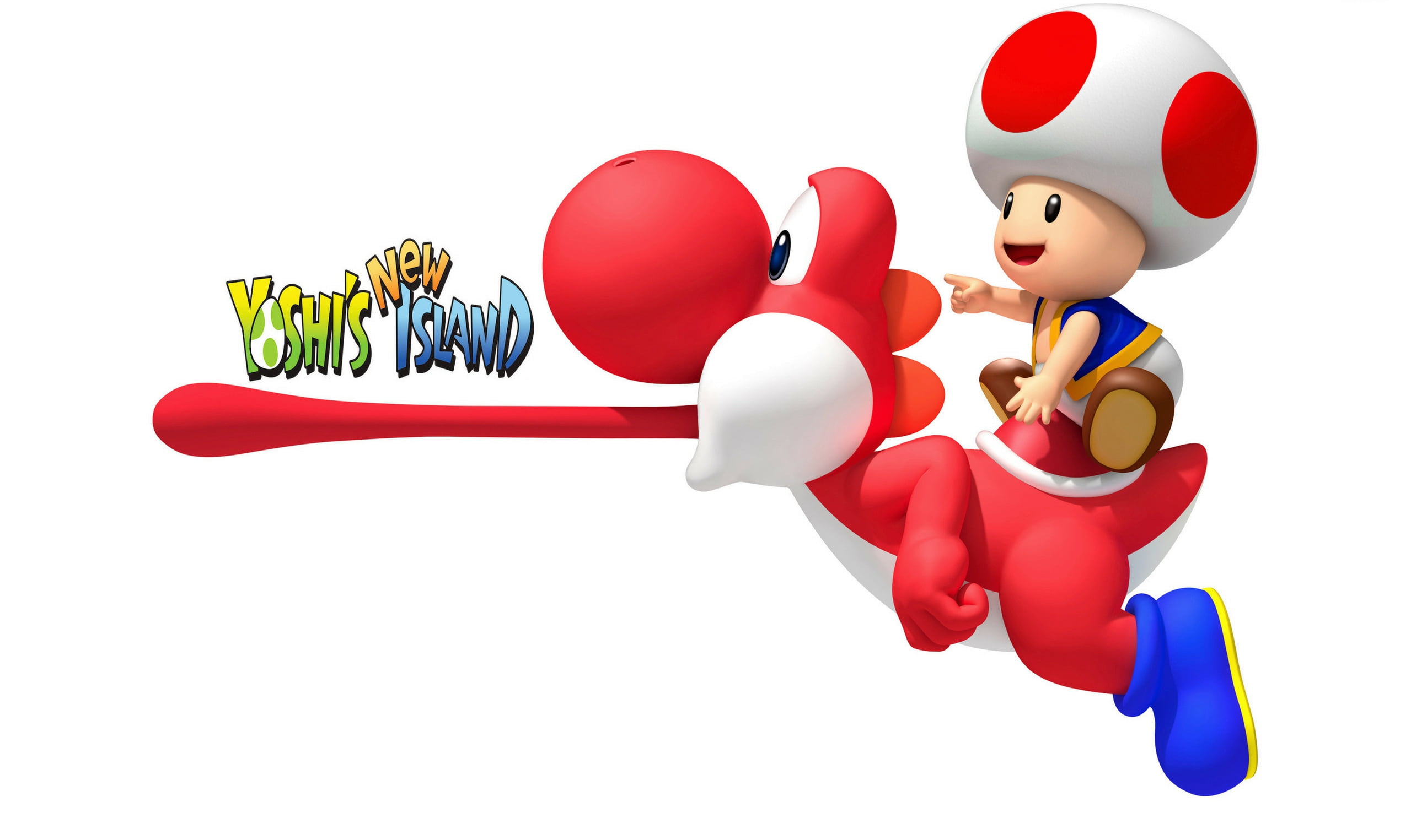 2559x1525 New Yoshi's Island illustration HD wallpaper
