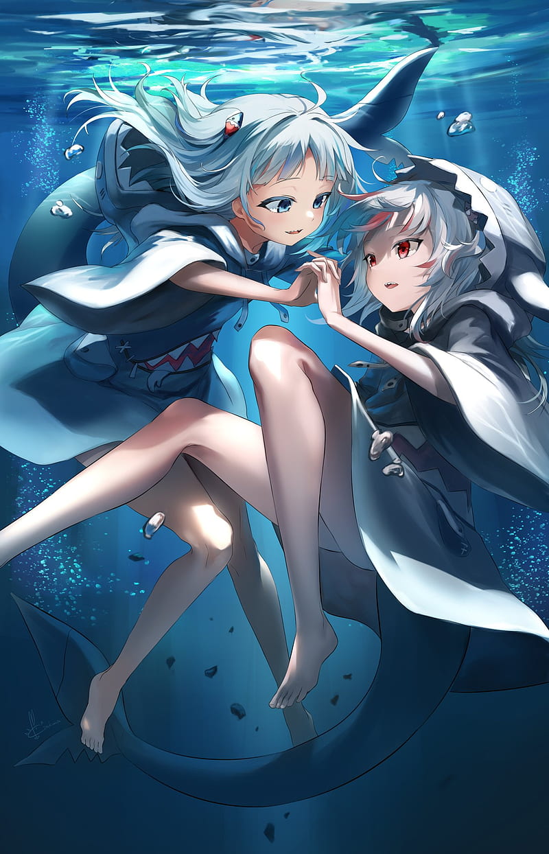 800x1244 Gawr gura Reflect, Hololive, Gawr gura, HD phone wallpaper