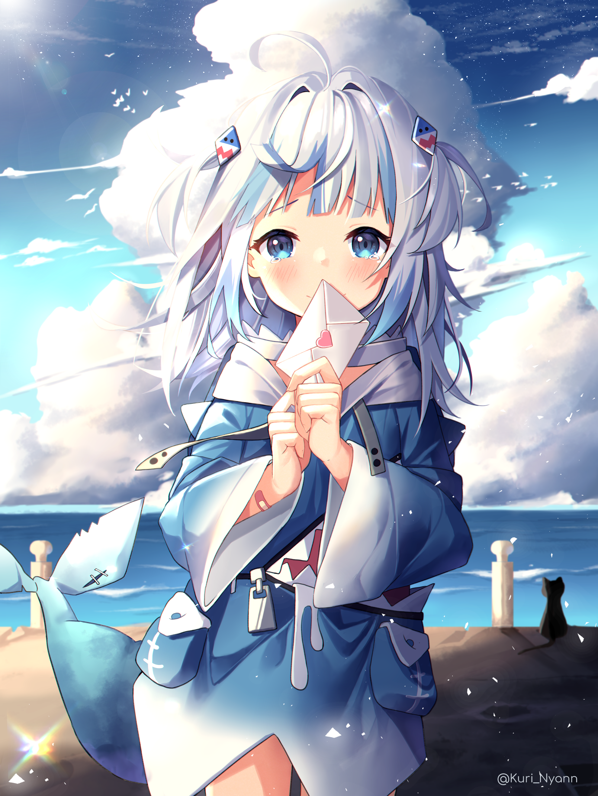 1980x2633 Gawr Gura Gura Ch. Anime Image Board