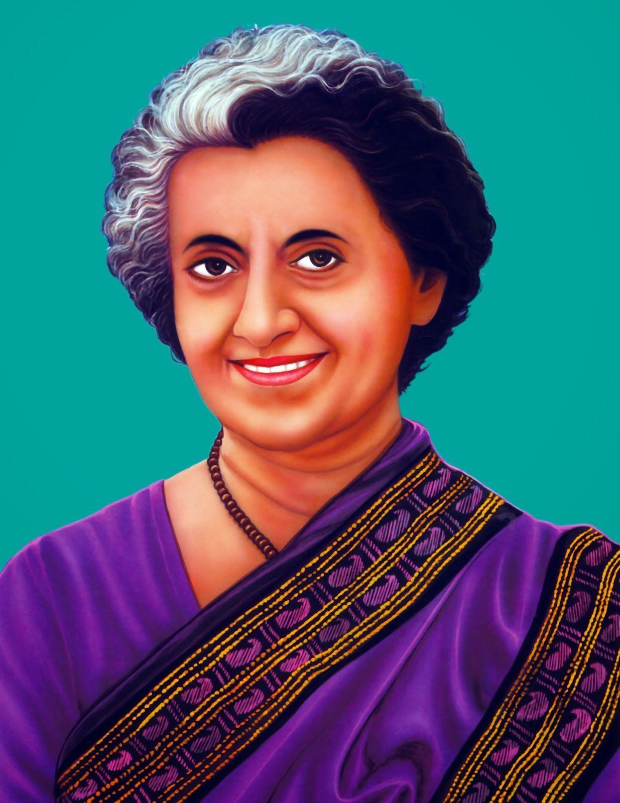 1235x1600 Indira Gandhi Wallpaper