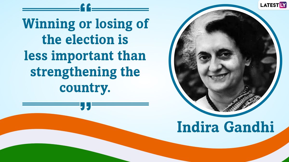1200x675 Indira Gandhi Death Anniversary 2022 Image & HD Wallpaper for Free Download Online: Messages, Quotes and Sayings To Pay Homage to The Iron Lady of India