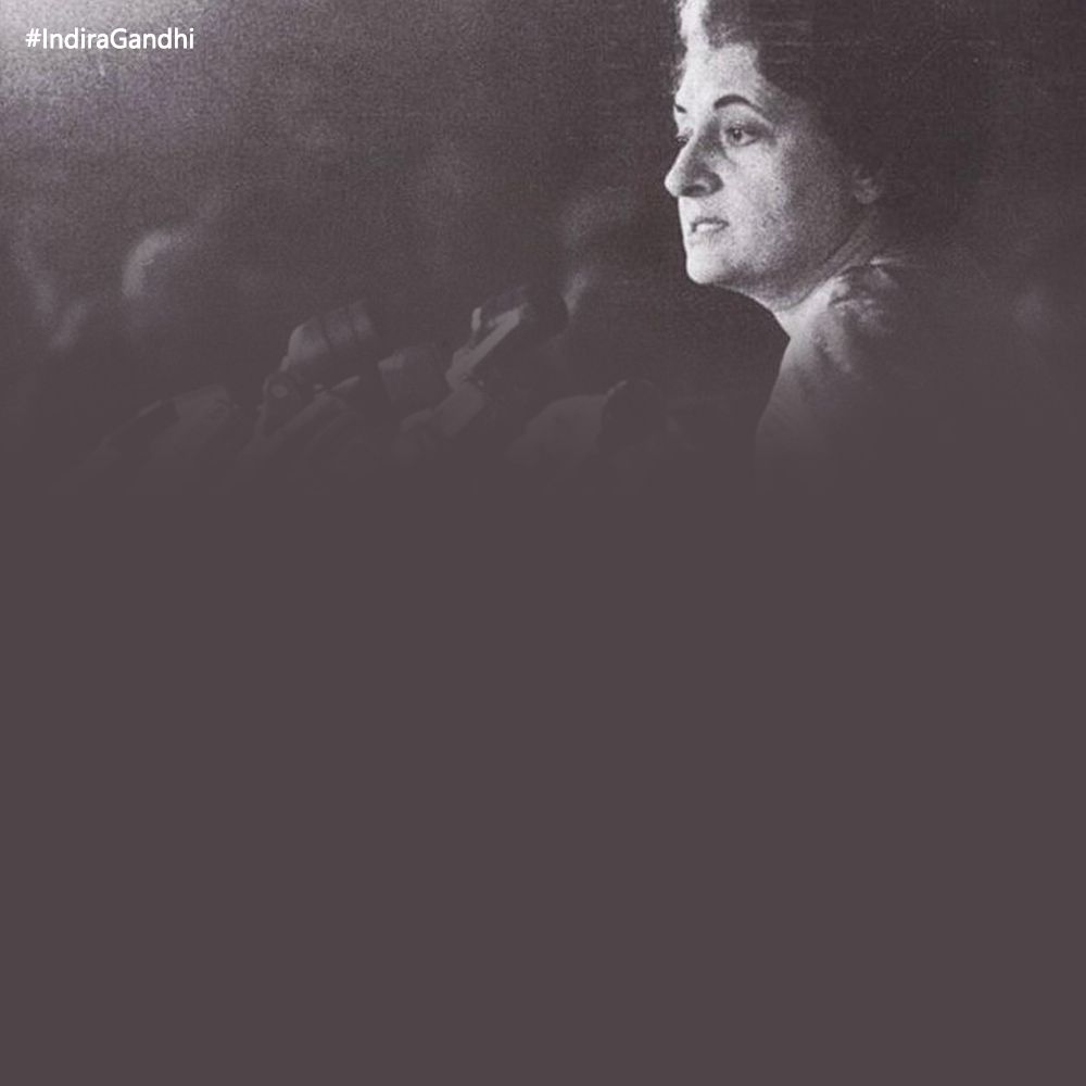 1000x1000 IndiraGandhi Indira Gandhi was the iron lady of i