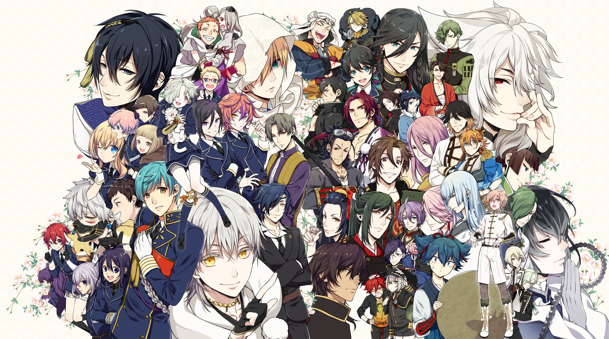 2560x1426 Touken Ranbu (Violent Blade Dance), Wallpaper Anime Image Board