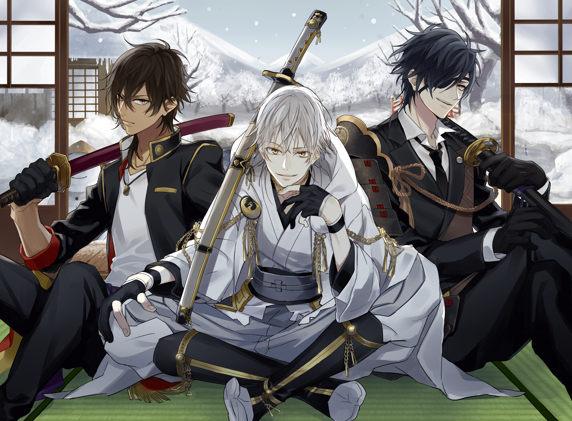 1920x1414 Anime Touken Ranbu HD Wallpaper and Background