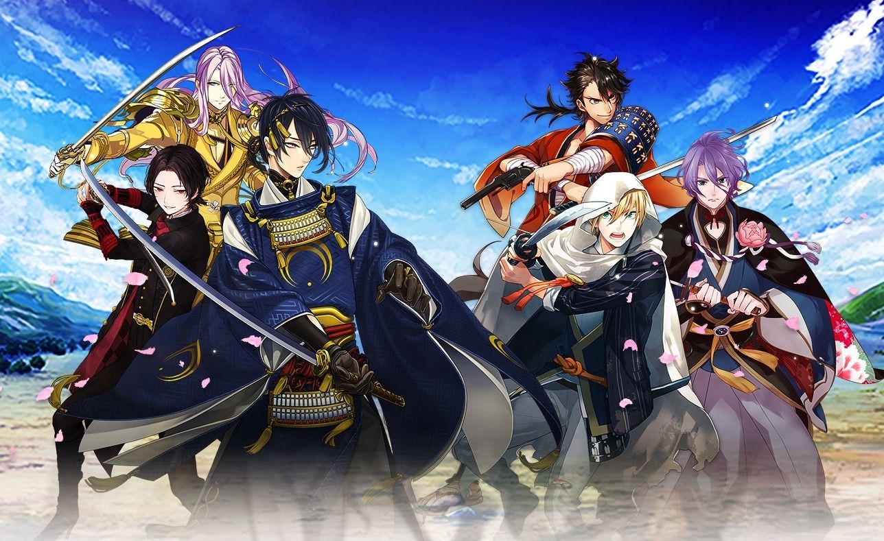 1288x789 Sword Men of Touken Ranbu Online Arrive in English This February