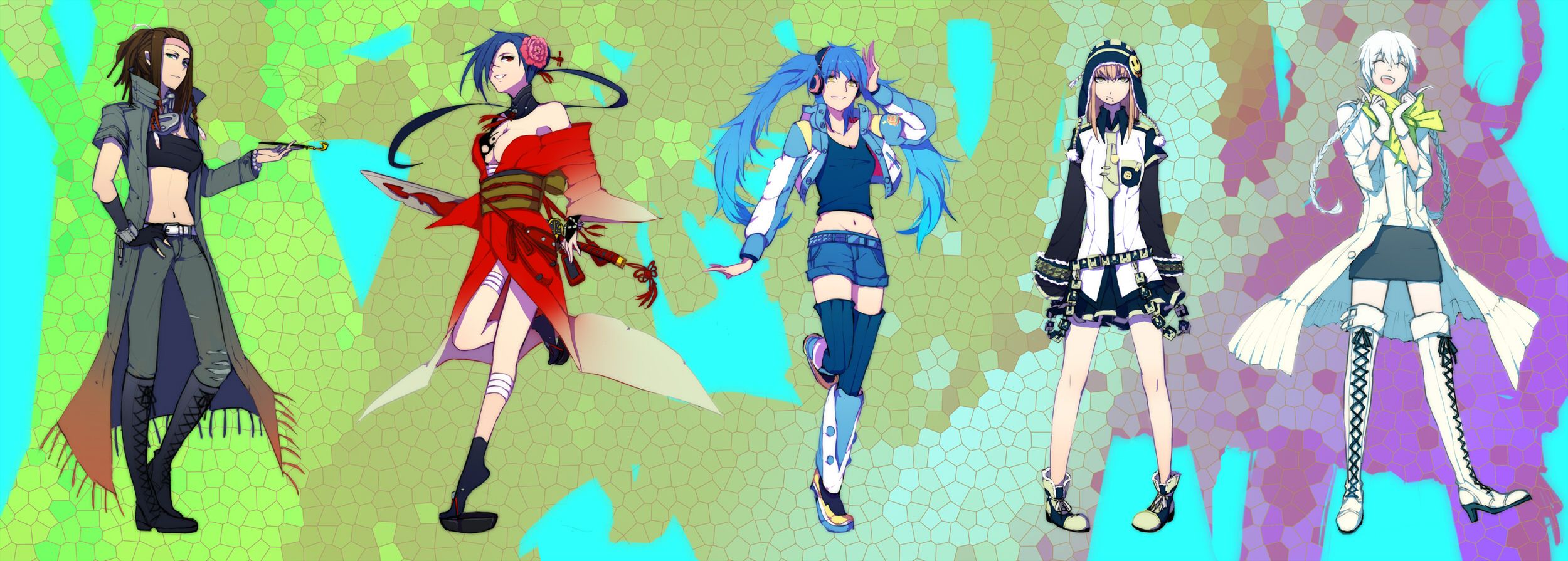 2500x895 Dramatical Murder Wallpaper:2500x895