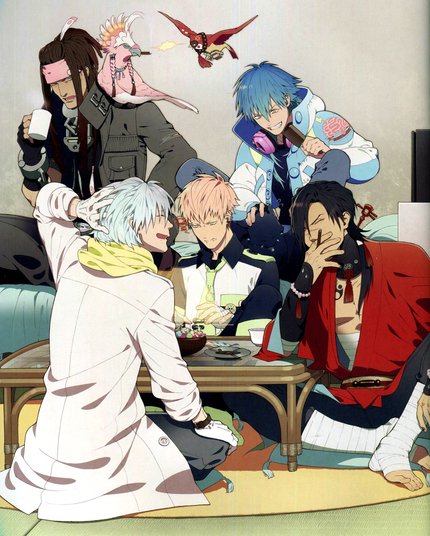 1500x1870 Clear (DRAMAtical Murder) and Scan Gallery