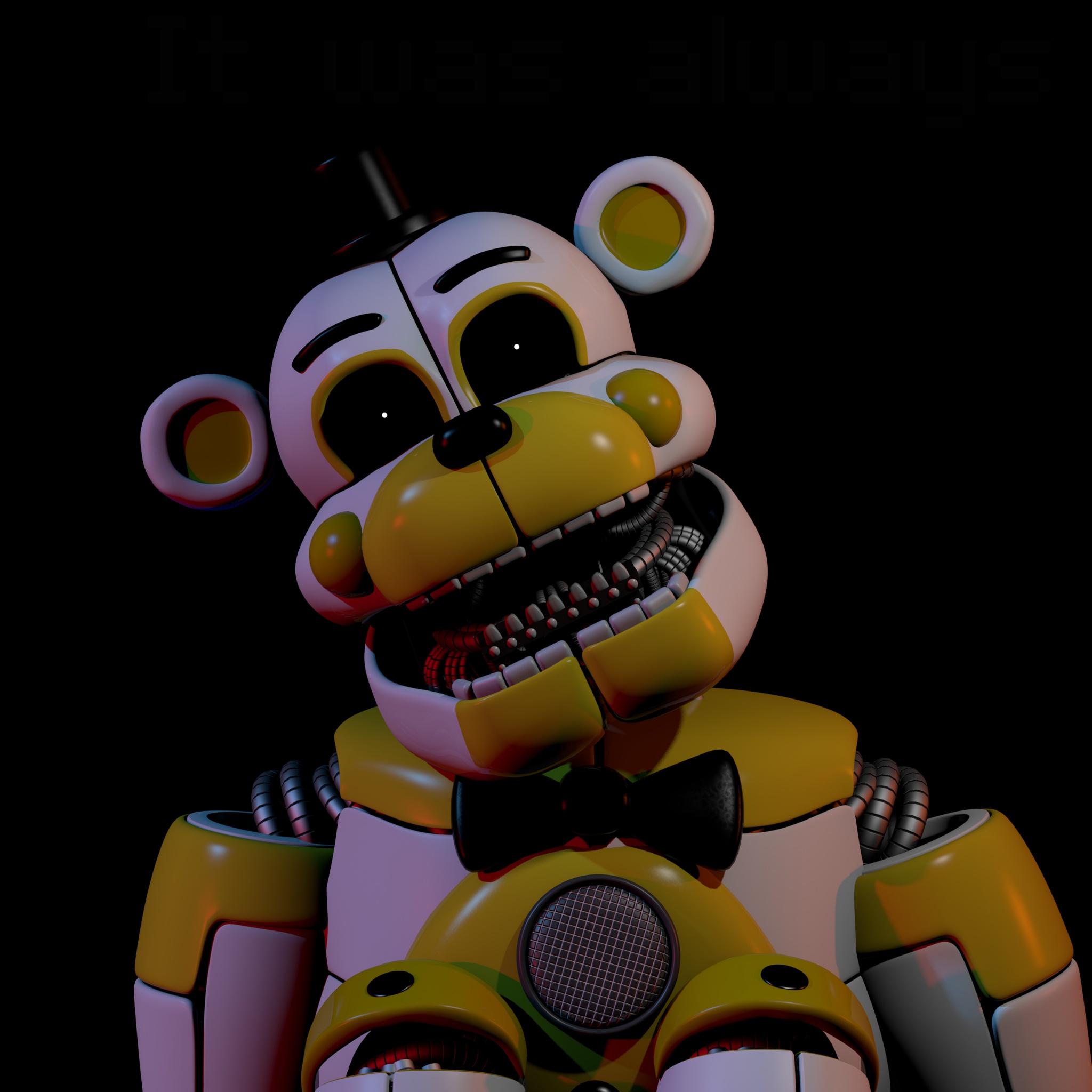 2048x2048 Freddy Fazbear Wallpaper 4K, FNAF: Sister Location
