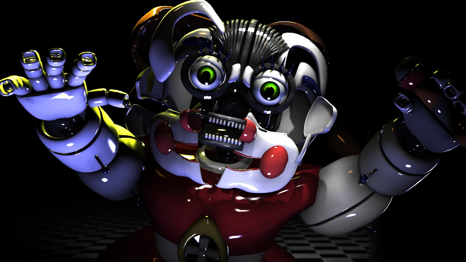 1920x1080 Scary Fnaf Wallpaper