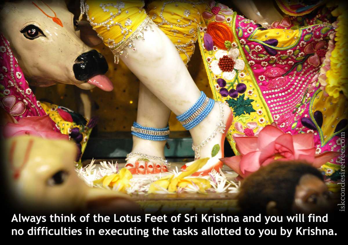 1200x848 Thinking About Lord Krishna. Spiritual Quotes By ISKCON Desire Tree