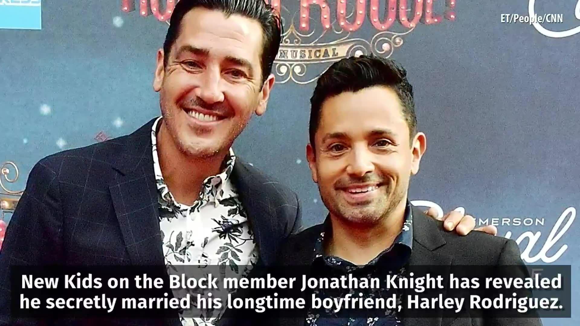 1920x1080 New Kids on the Block singer Jonathan Knight marries Harley Rodriguez