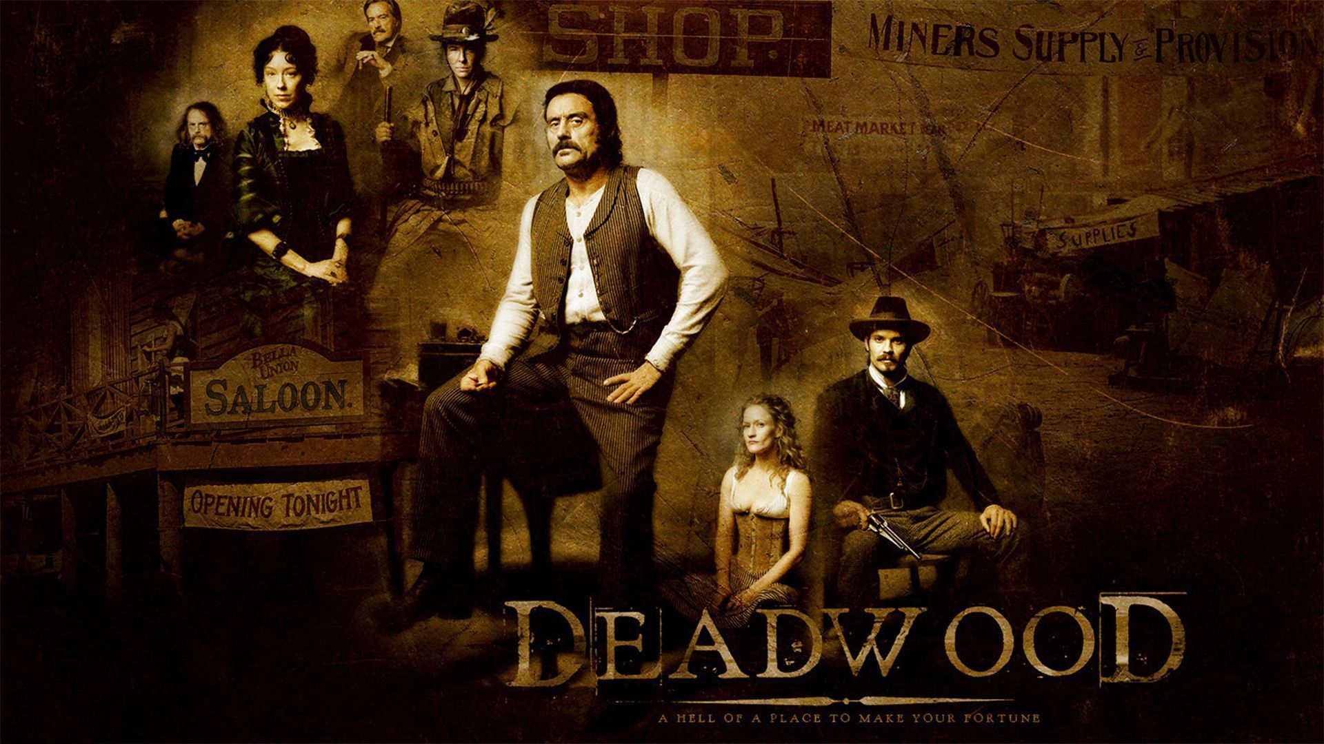 1920x1080 TV Show Deadwood HD Wallpaper