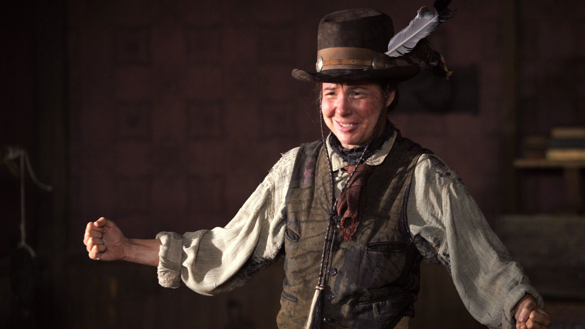 1920x1080 Calamity Jane played by Robin Weigert on Deadwood Website for the HBO Series
