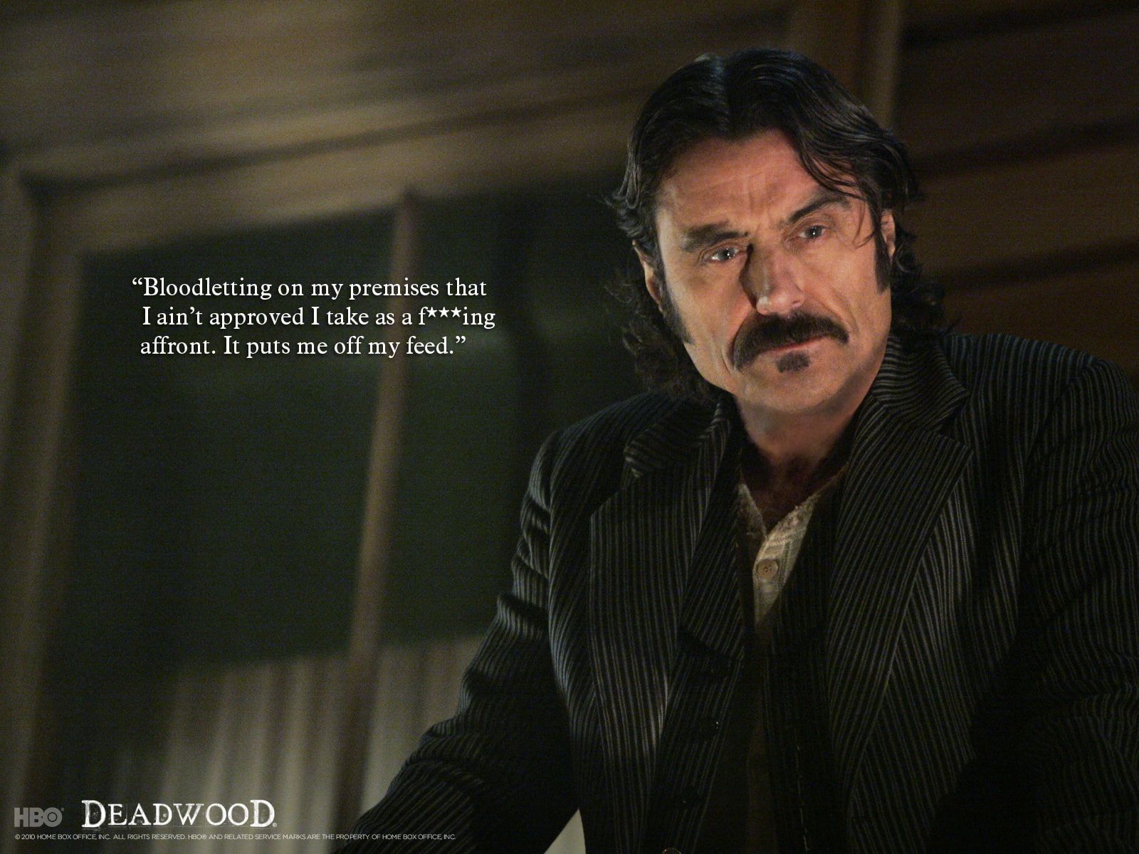 1600x1200 Wallpaper / television, blood, deadwood, western, sadic, poster, drama, 720P, hbo free download