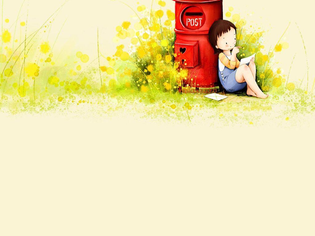 1024x768 Cute Cartoon Wallpaper (24)