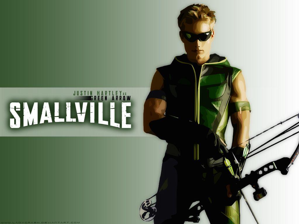 1024x768 Green arrow wallpaper