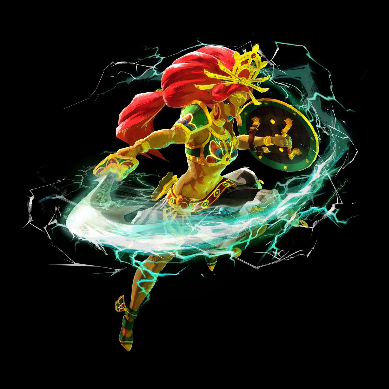 1310x1310 Nintendo of America unleashes her fury on Calamity Ganon's forces in #HyruleWarriors: Age of Calamity? Are you ready for playable Urbosa?