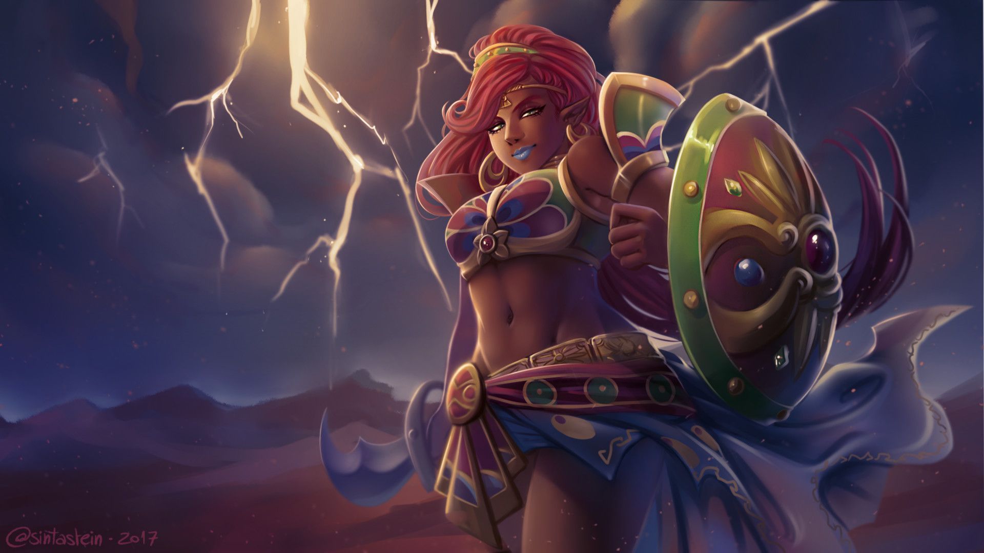 1920x1080 WIP Build: The Champion of Storms Character Building SKY FORGE