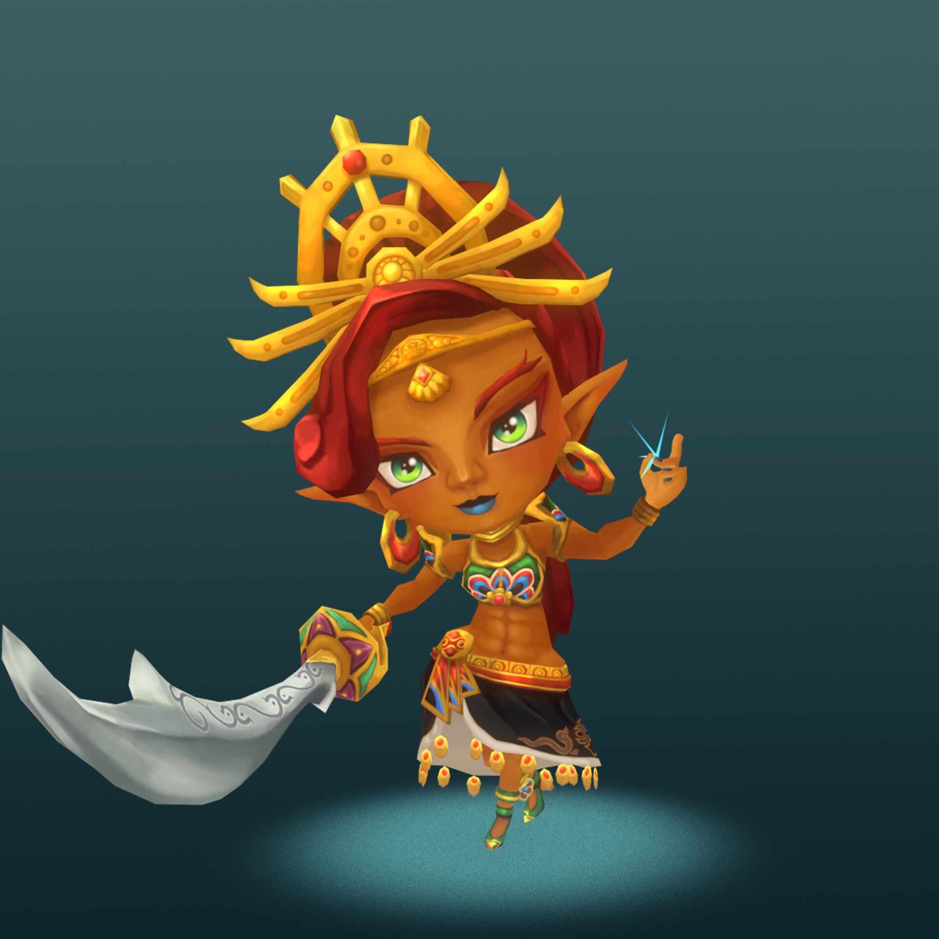 1920x1920 Chibi Urbosa