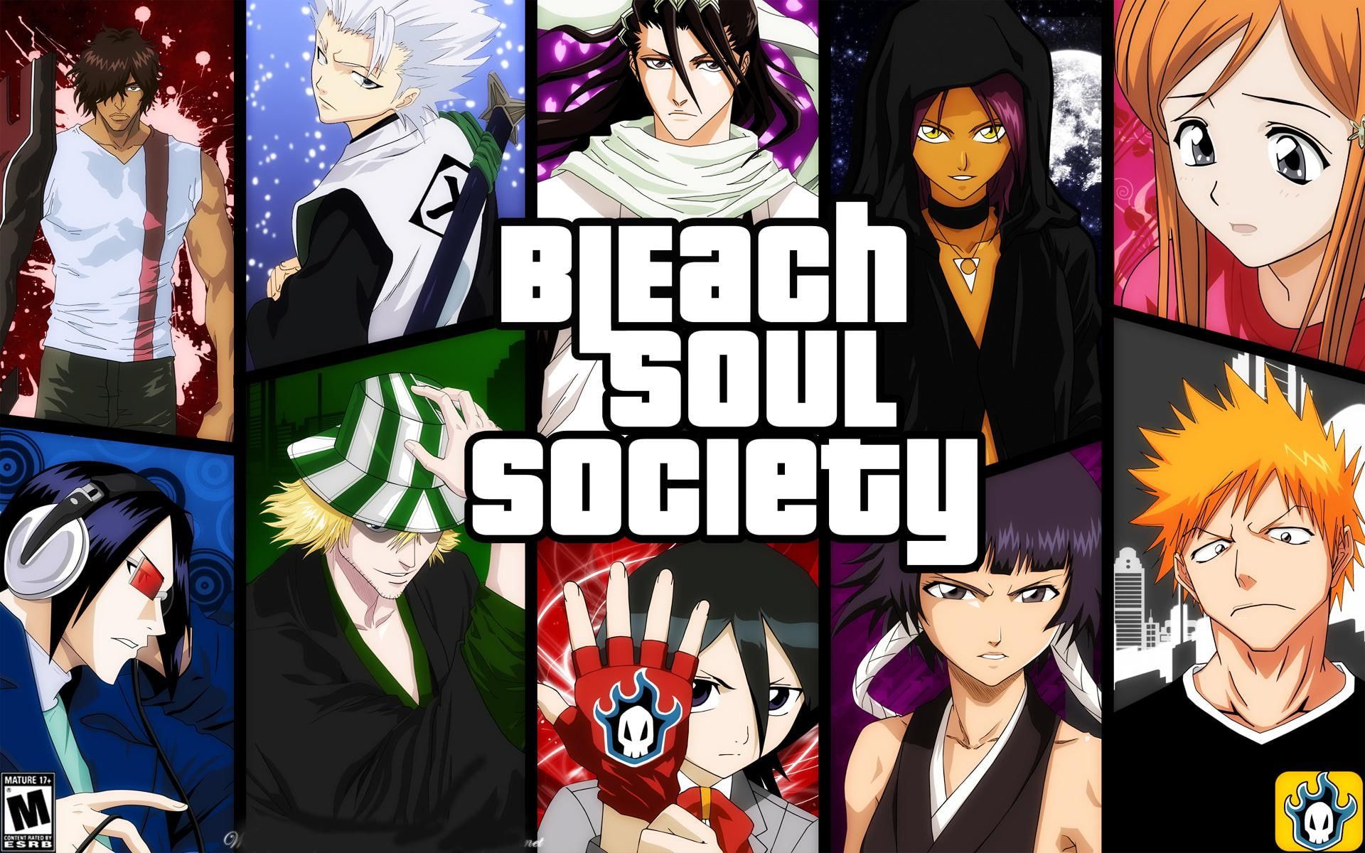 1920x1200 Wallpaper / society, 1080P, soul society, 1920x soul, anime, bleach free download