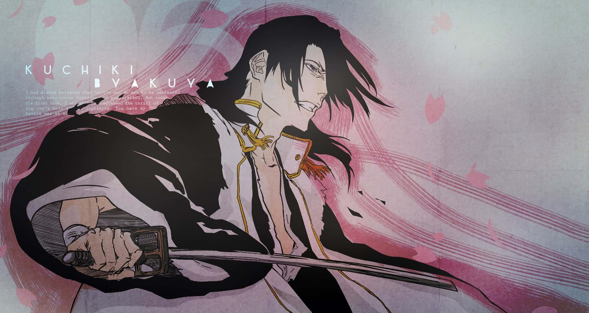 1915x1018 Download Byakuya Kuchiki of the Soul Society Wallpaper