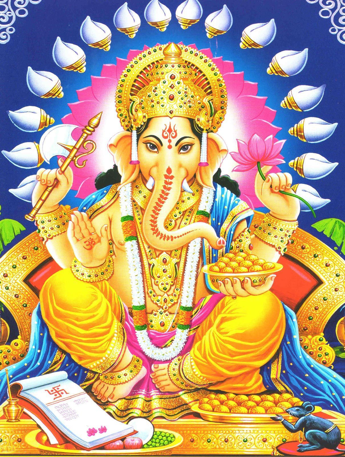1210x1600 Pillayar HD Android Wallpaper